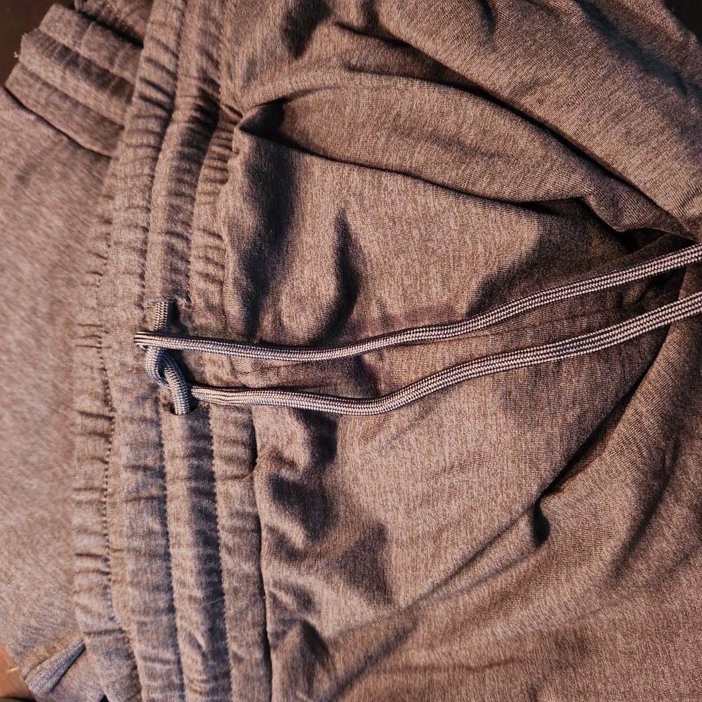 Athletic Works Black Track Pants with Tapered Legs - Picture 4 of 7